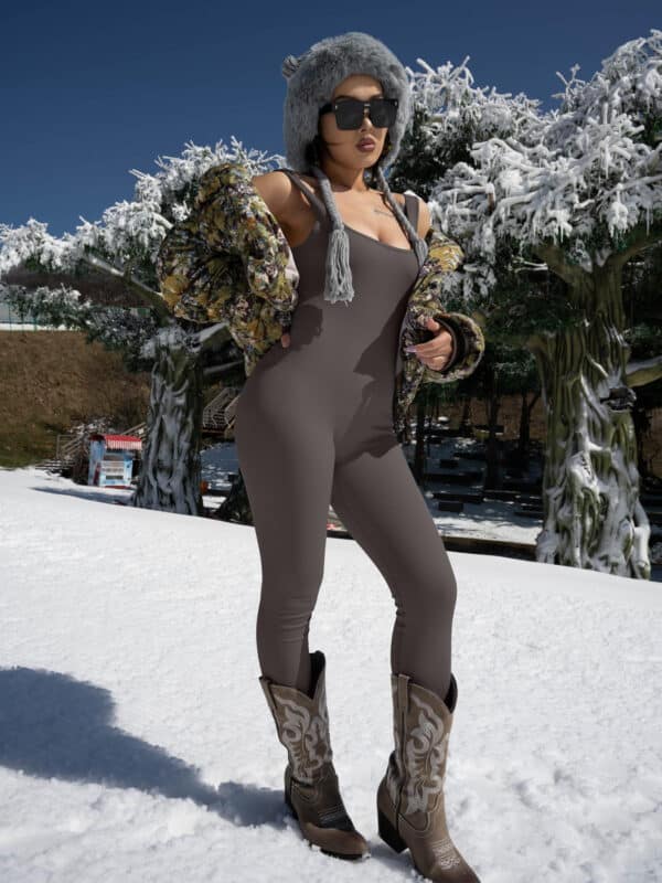 Sportliches Damen Tanktop mit Trägern - Image 6