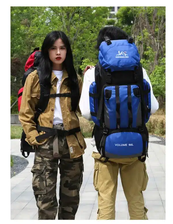 90L Trekking-Rucksack wasserdicht Outdoor - Image 13