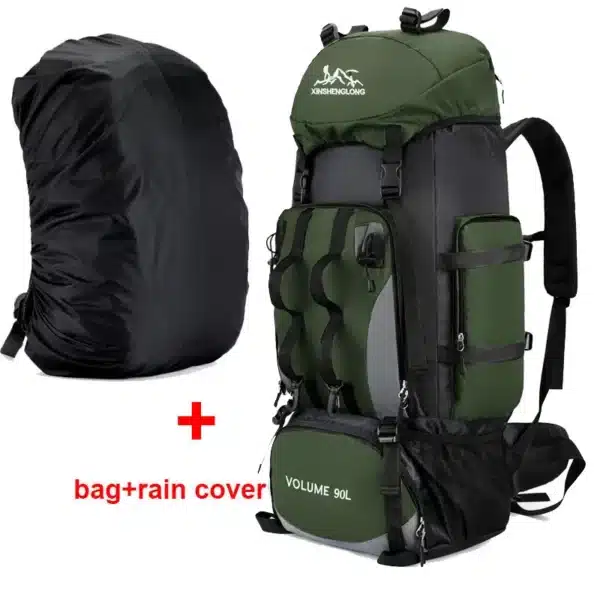90L Trekking-Rucksack wasserdicht Outdoor - Image 15