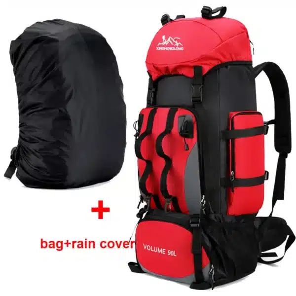 90L Trekking-Rucksack wasserdicht Outdoor - Image 14