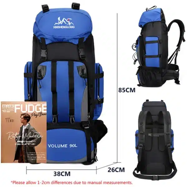 90L Trekking-Rucksack wasserdicht Outdoor - Image 6