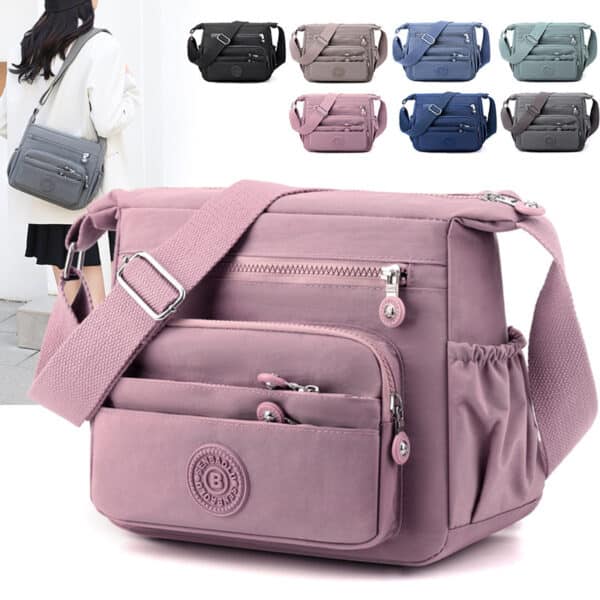 Crossbody Bag Leicht mit großer Kapazität Umhängetasche
